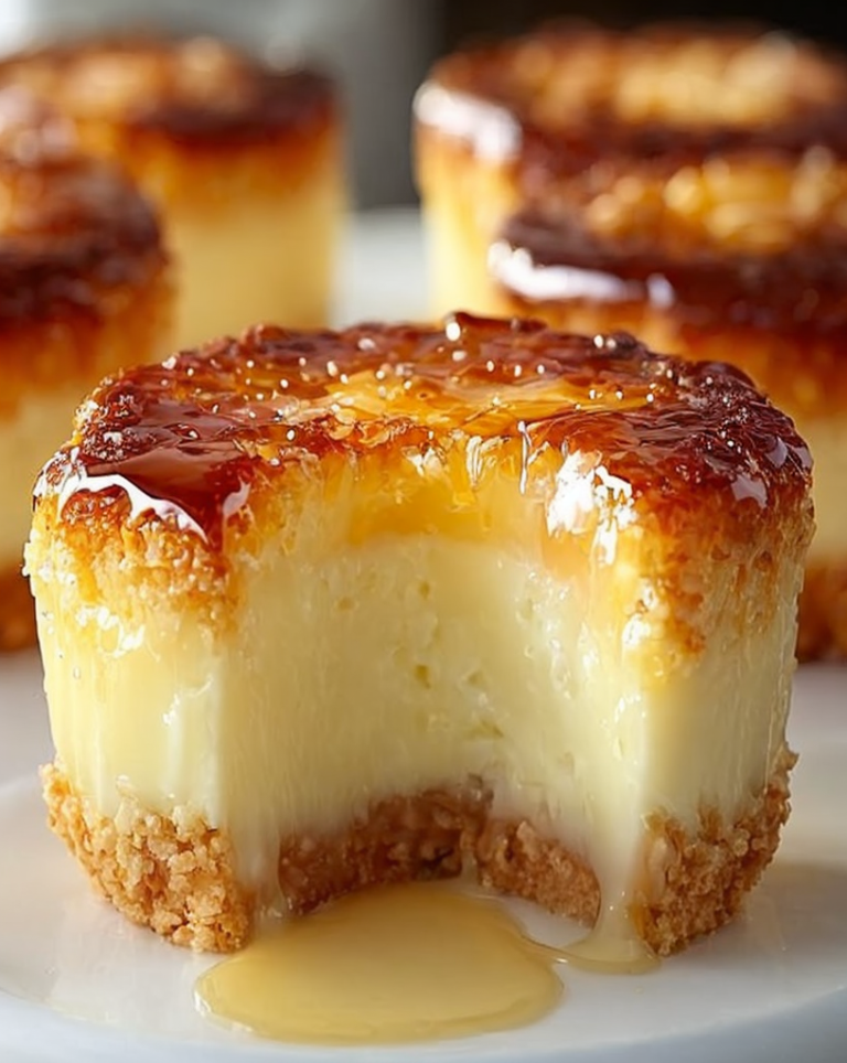 Ultimate Mini Crème Brûlée Cheesecakes – Quick and Delicious