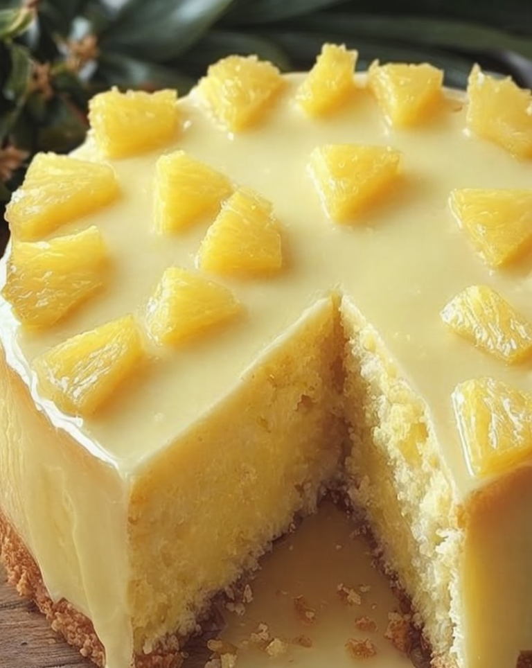 Easy Juicy Pineapple Cake Ready in 30 Minutes