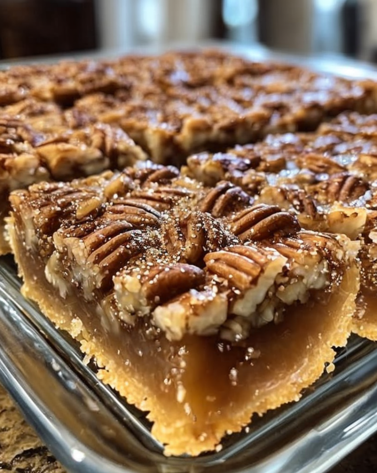 Easy Lazy Girl Pecan Pie Bars – No-Bake Dessert Recipe