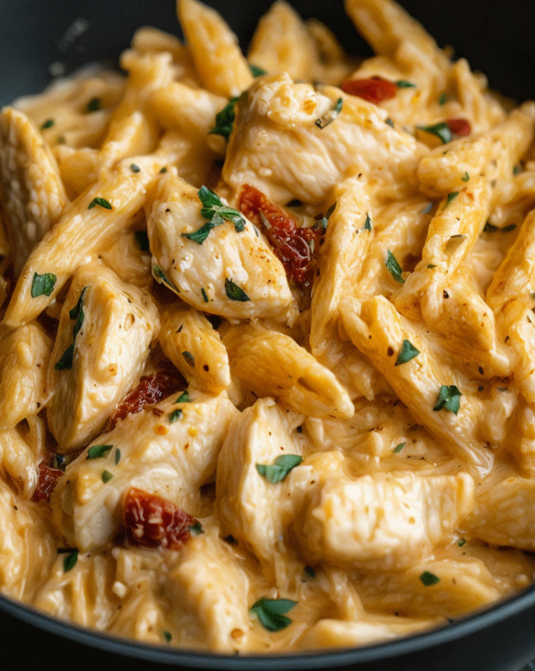 Easy Marry Me Chicken Pasta Recipe – Quick Alfredo Dinner 🍝