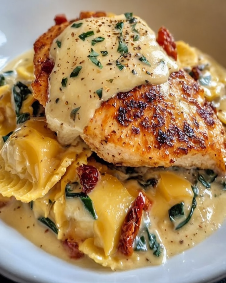 Best Marry Me Chicken and Ravioli Recipe – Creamy Delight for Dinner 🍴