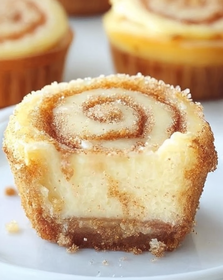 Easy Mini Cinnamon Roll Cheesecakes – Ready in 30 Minutes