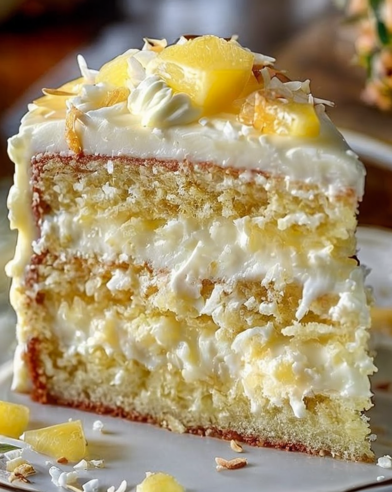 Easy Pineapple Coconut Dream Cake – Ready in 30 Minutes