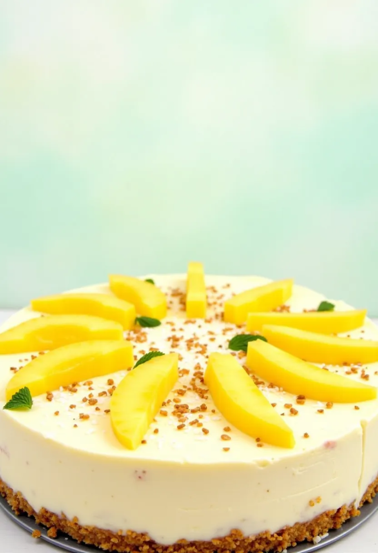 Easy Pineapple Heaven Cheesecake Recipe – No-Bake Delight