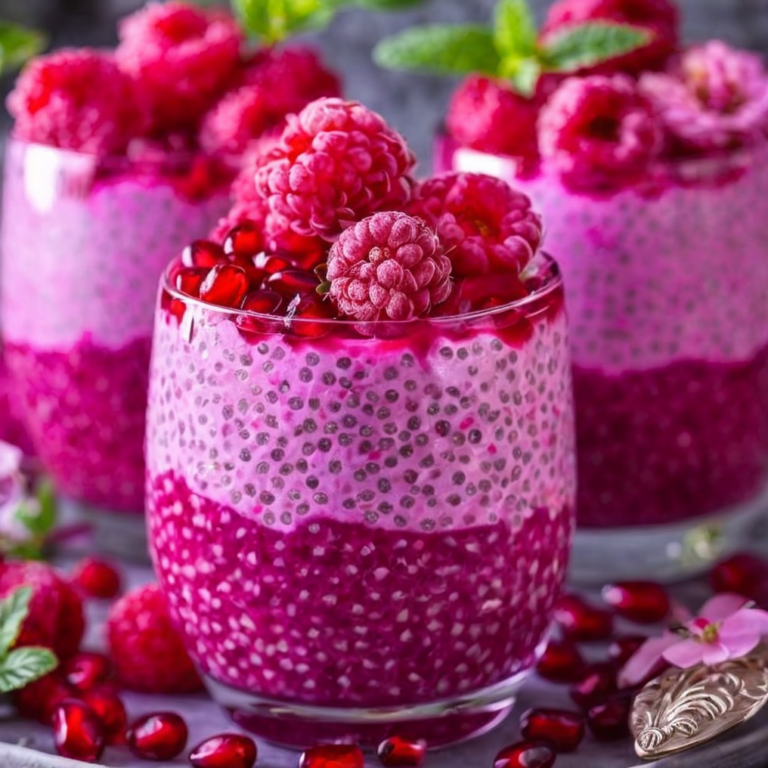 Easy Pomegranate Raspberry Chia – Ready in 30 Minutes