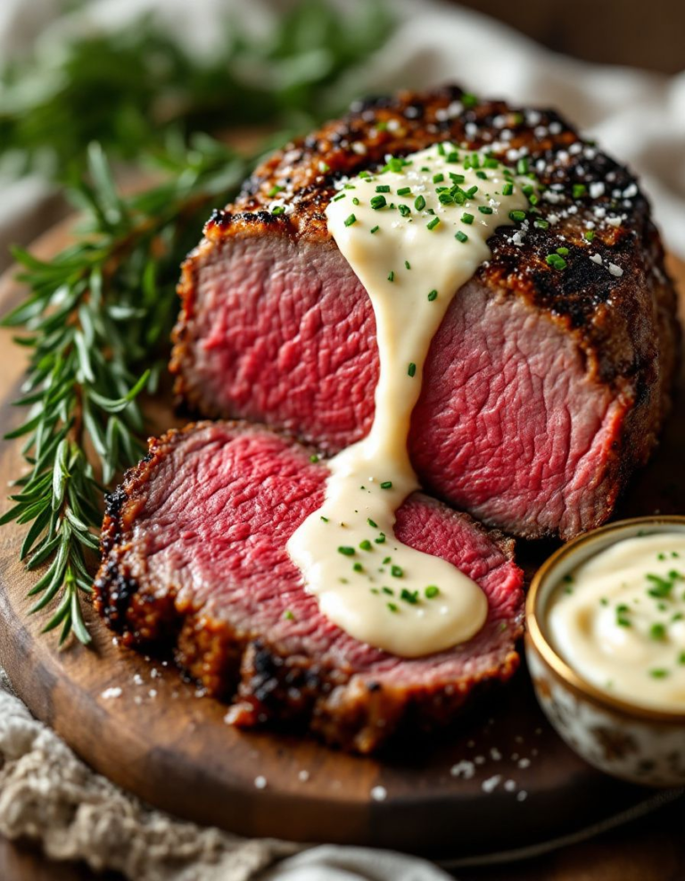 Ultimate Prime Rib with Creamy Horseradish Sauce – Family Favorite