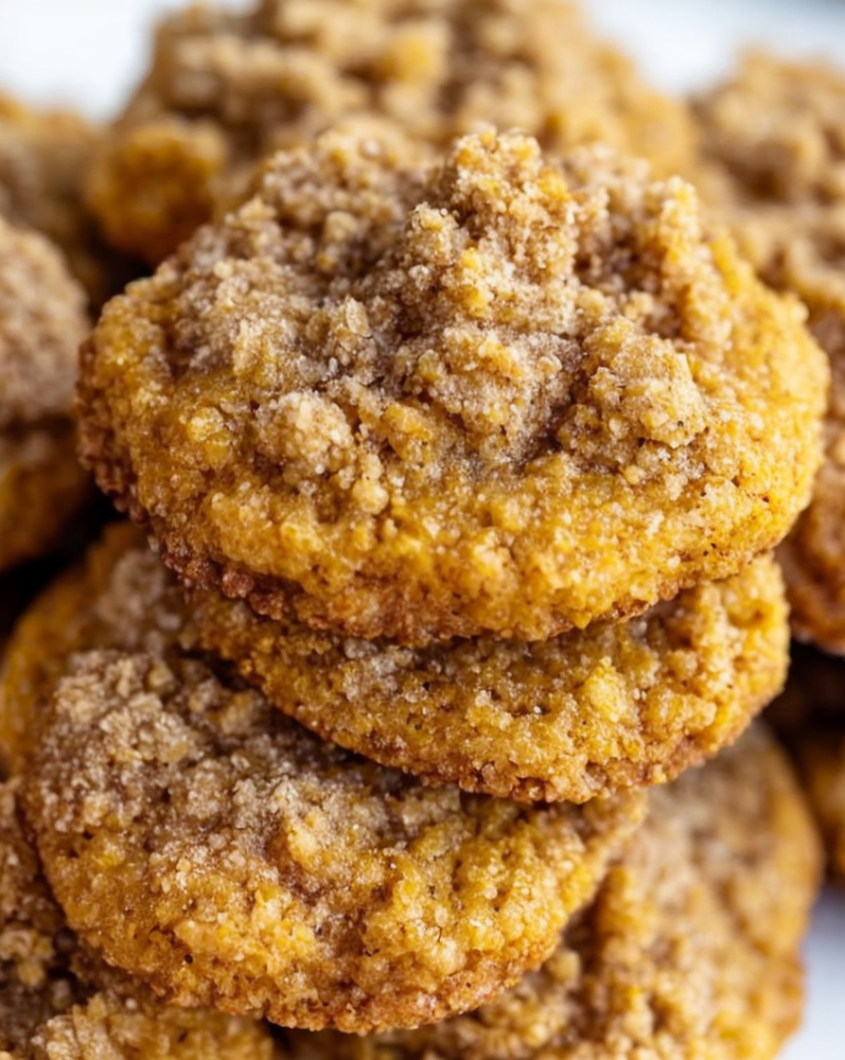Easy Pumpkin Cinnamon Crumble Cookies – Family Favorite
