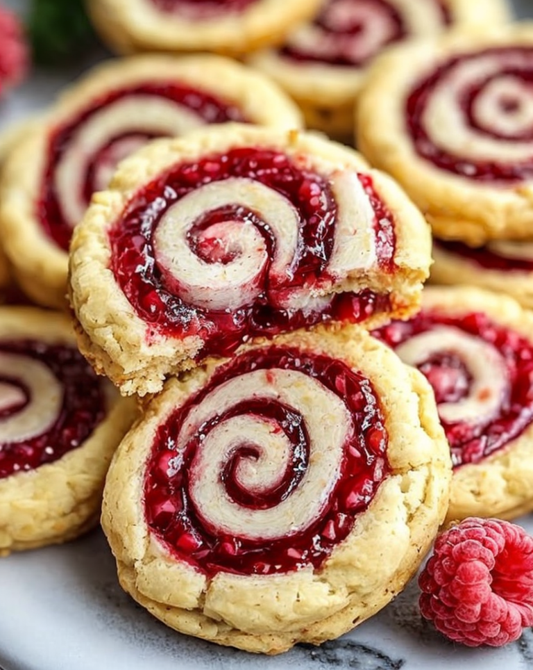 Ultimate Raspberry Swirl Shortbread Cookies – Easy Family Favorite