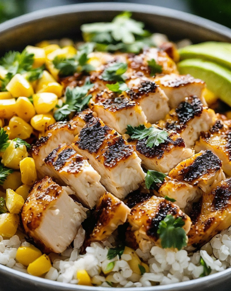 Easy Street Corn Chicken Rice Bowl Recipe Ready in 30 Minutes