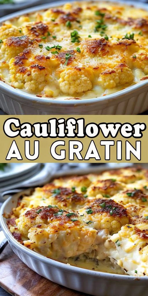 Ultimate Cheesy Cauliflower Au Gratin – Ready in 30 Minutes
