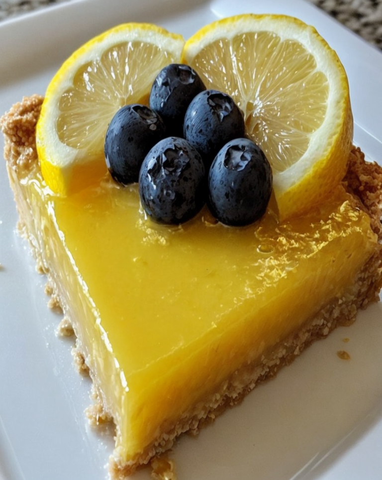 Easy Velvety No-Bake Lemon Tart Recipe – Ready in 30 Minutes