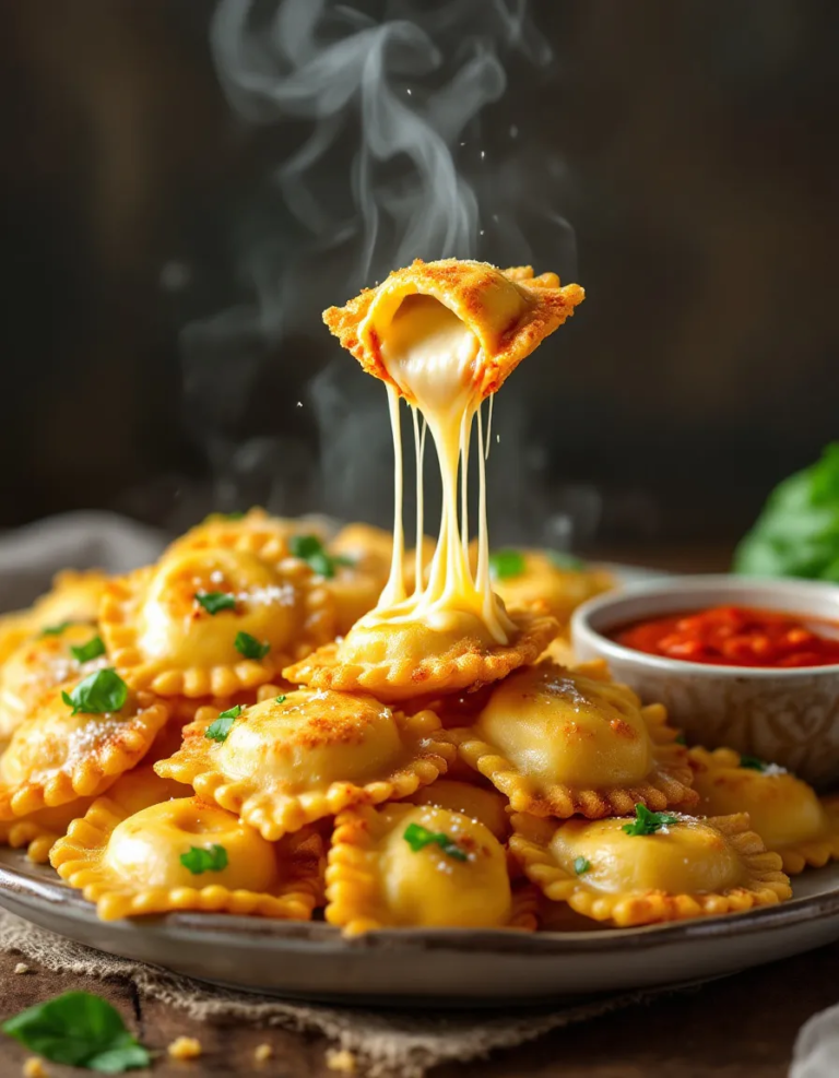 Easy Air Fryer Million Dollar Ravioli Bites – Crispy & Cheesy