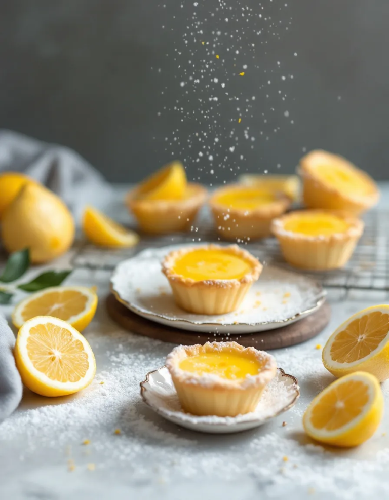 Easy Baby Lemon Impossible Pies – Light and Zesty Treat