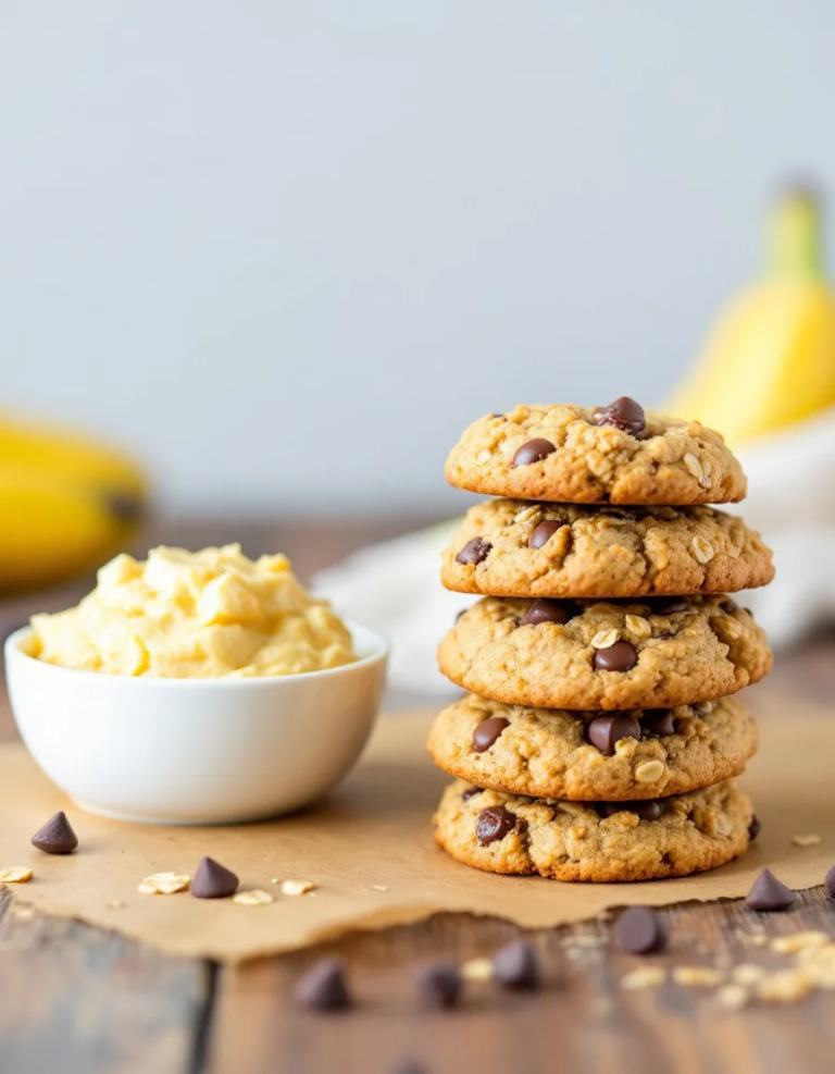 Easy Banana Bread Cookies – Soft, Chewy, and Delicious