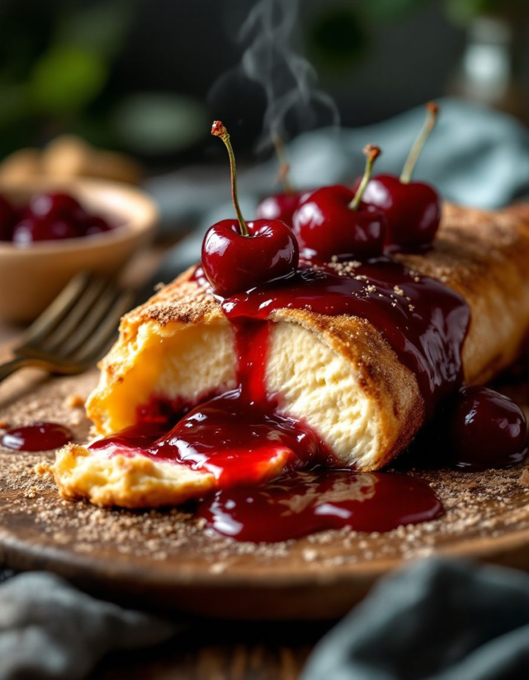 Best Cherry Cheesecake Chimichangas for Dessert Lovers