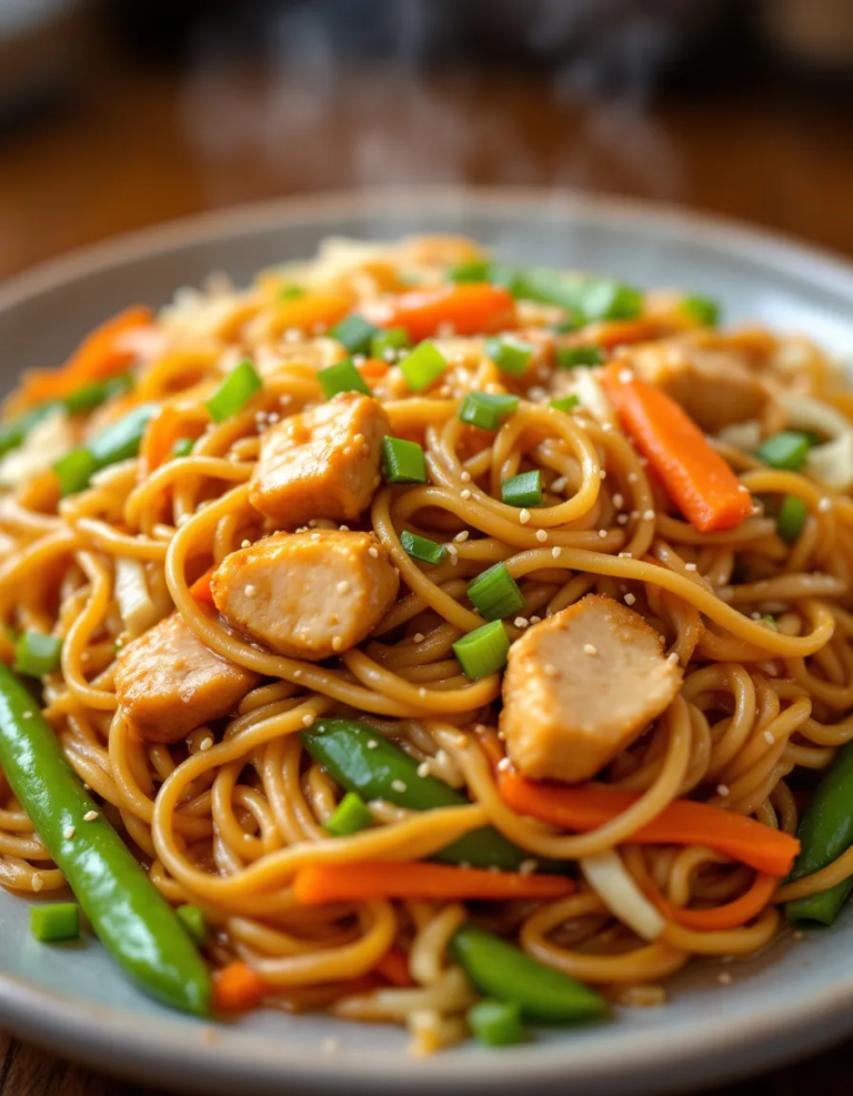 Best Chicken Chow Mein with Flavorful Homemade Sauce