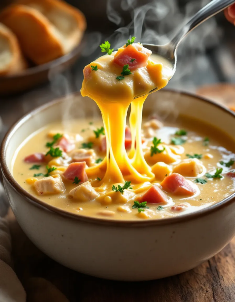 Easy Chicken Cordon Bleu Soup – Creamy Comfort in a Bowl