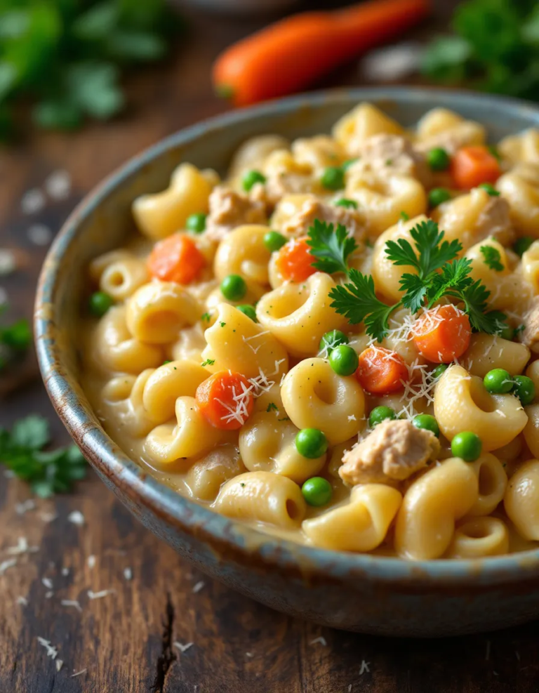 Easy Chicken Pot Pie Pasta – Comfort Food in One Pot