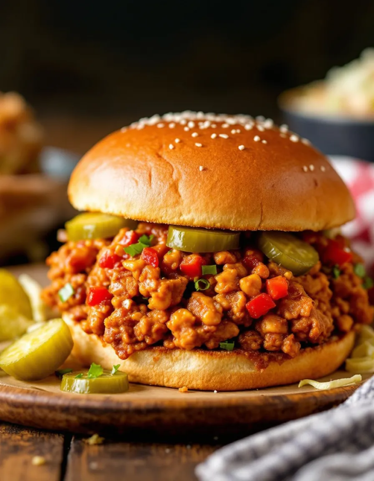 Easy Chicken Sloppy Joes – Simple and Delicious Dinner