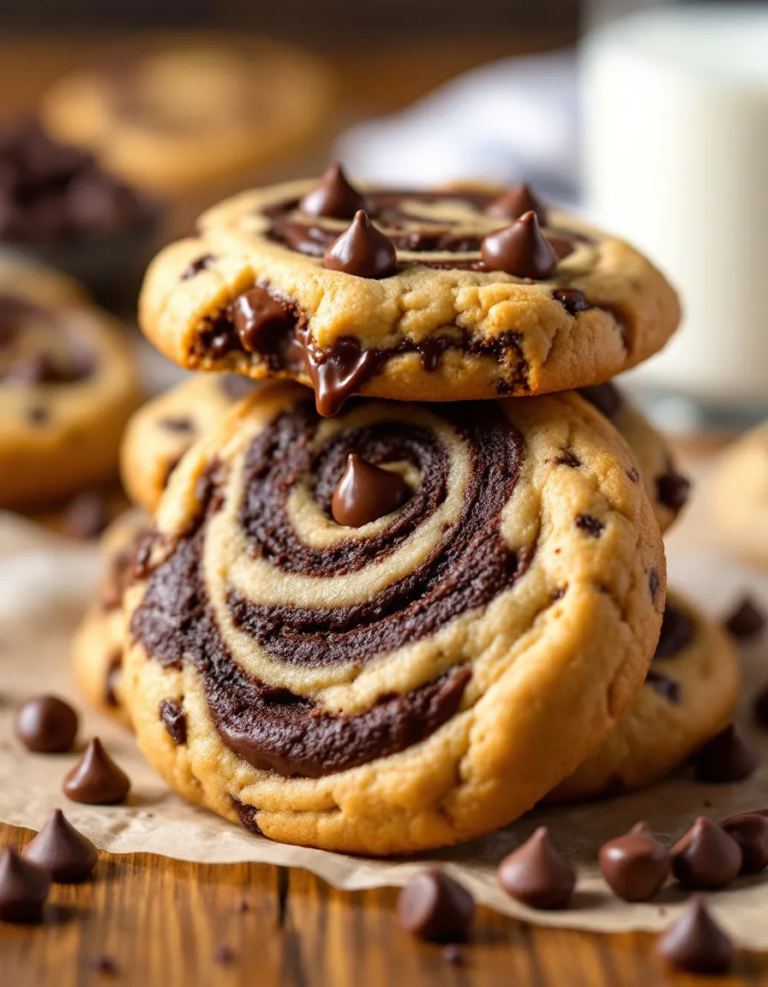 Best Chocolate Chip Brownie Swirl Cookies – Brookies