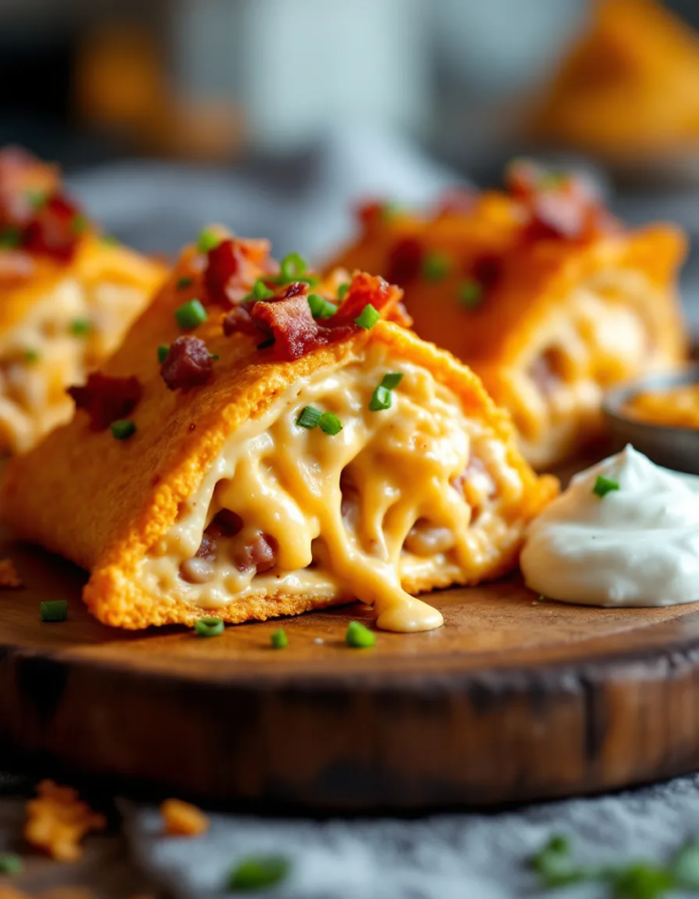Easy Cream Cheese and Bacon Stuffed Doritos Recipe