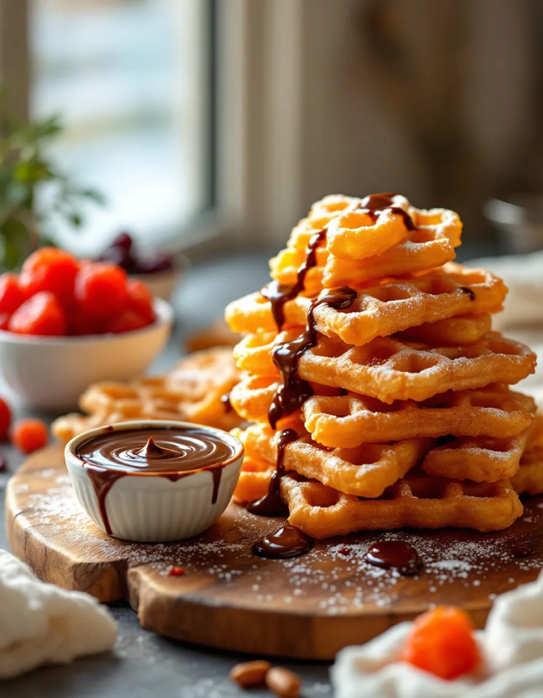 Easy Crispy Funnel Cake Sticks – Perfect for Parties