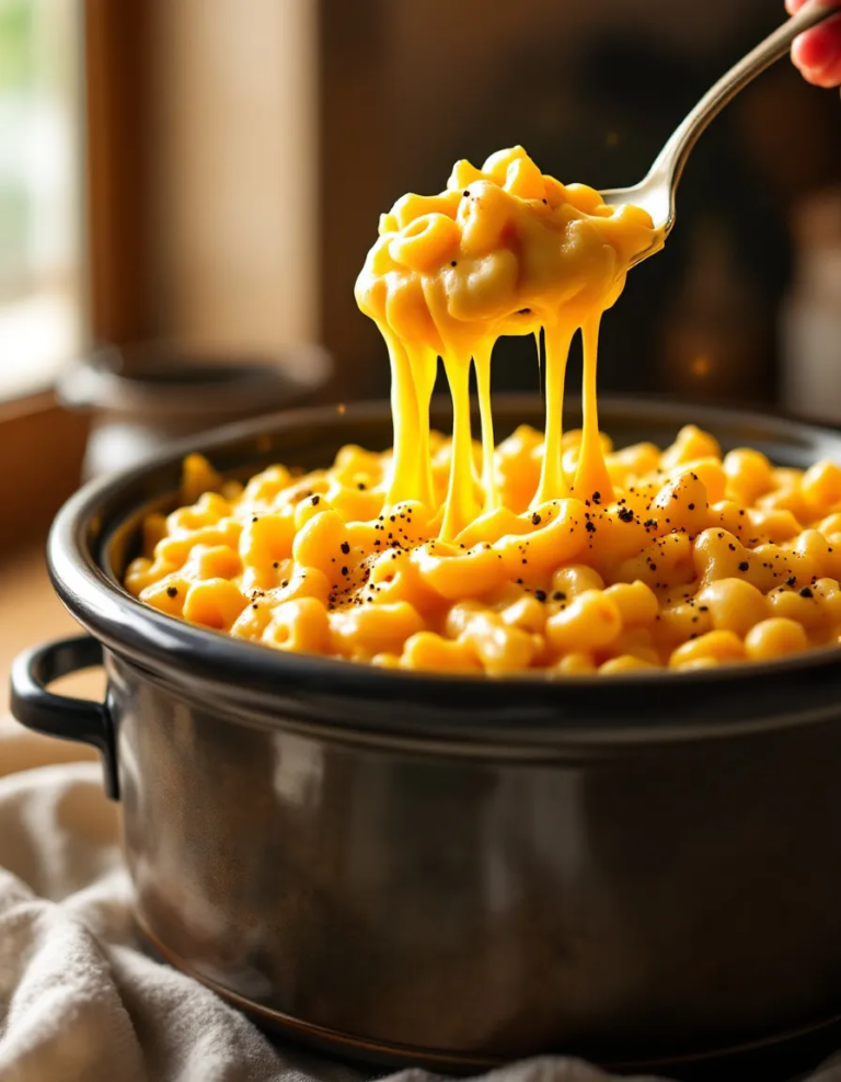 Easy Crockpot Mac & Cheese – Creamy and Comforting