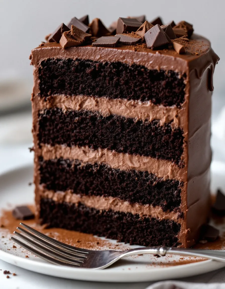 Ultimate Devil’s Food Cake – Rich, Moist, and Chocolatey