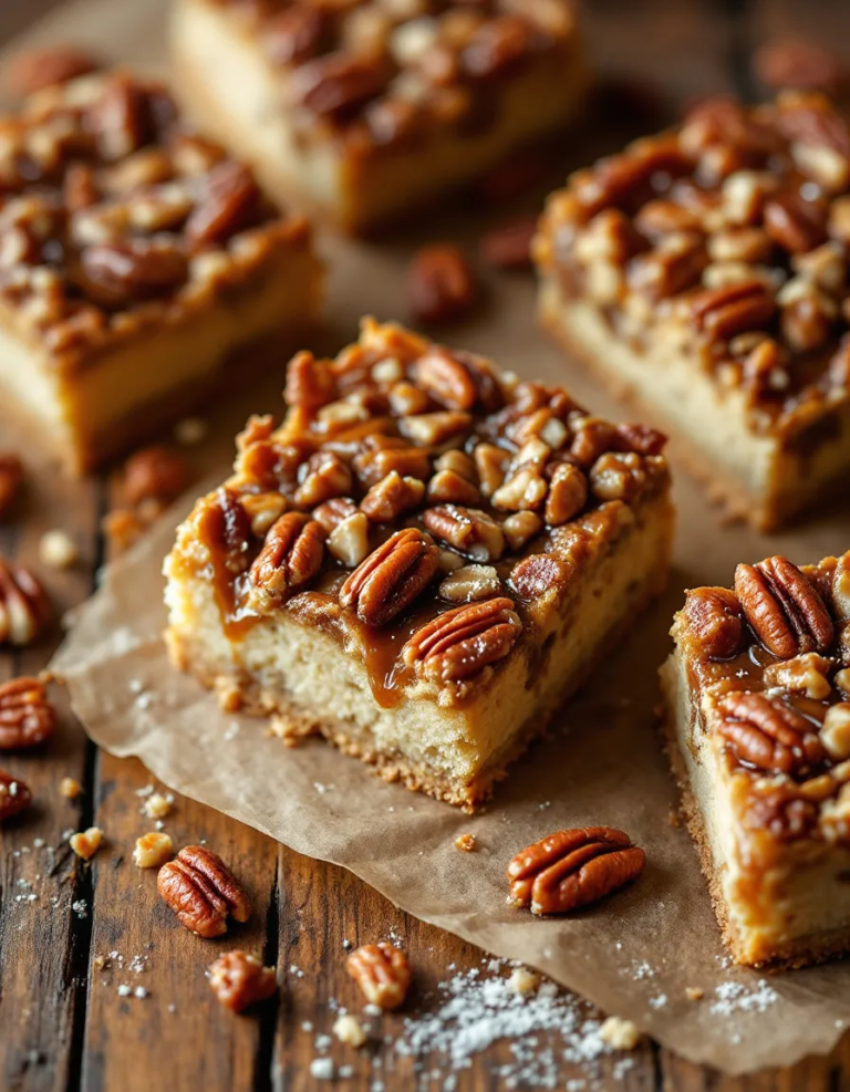 Easy Pecan Pie Bars – Buttery, Nutty & Perfect for Sharing