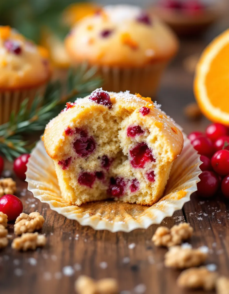 Easy Cranberry Orange Muffins – Perfect for the Holidays