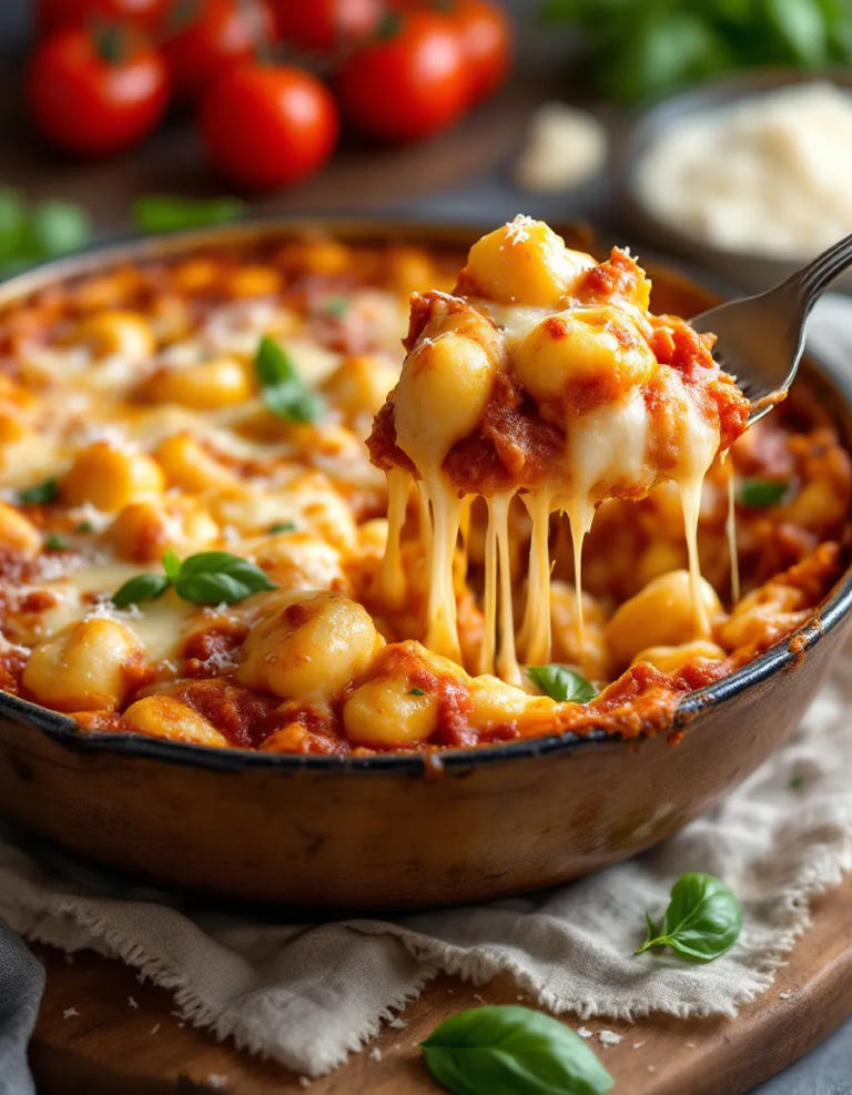 Easy Gnocchi Bake with Cheesy Tomato Sauce