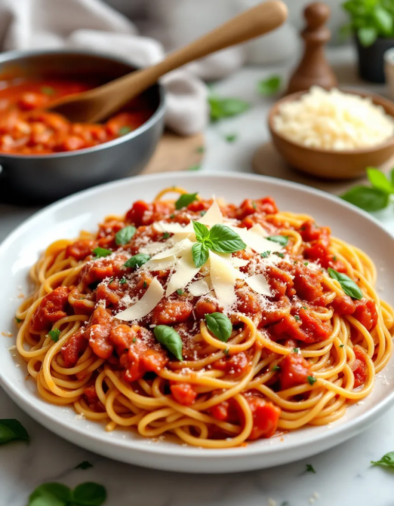 Classic Homemade Spaghetti Sauce – Rich and Flavorful Recipe