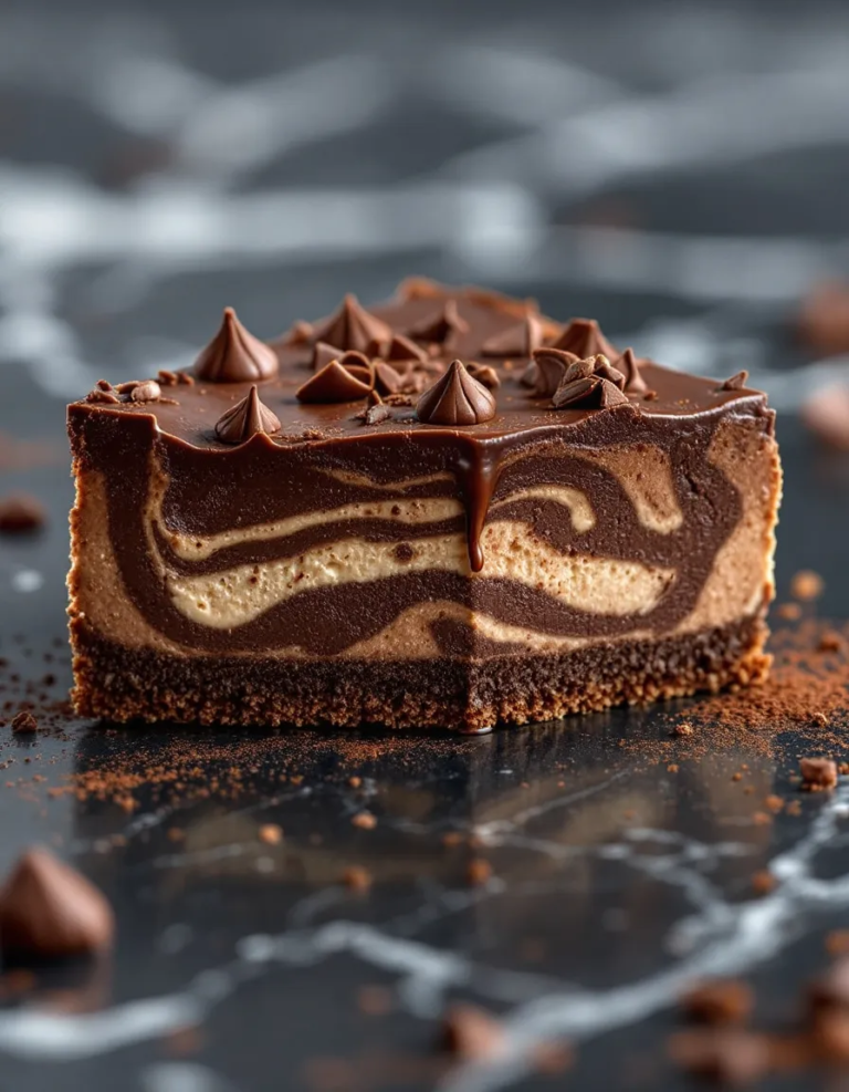 Easy Chocolate Cheesecake Bars – Rich, Creamy, and Delicious
