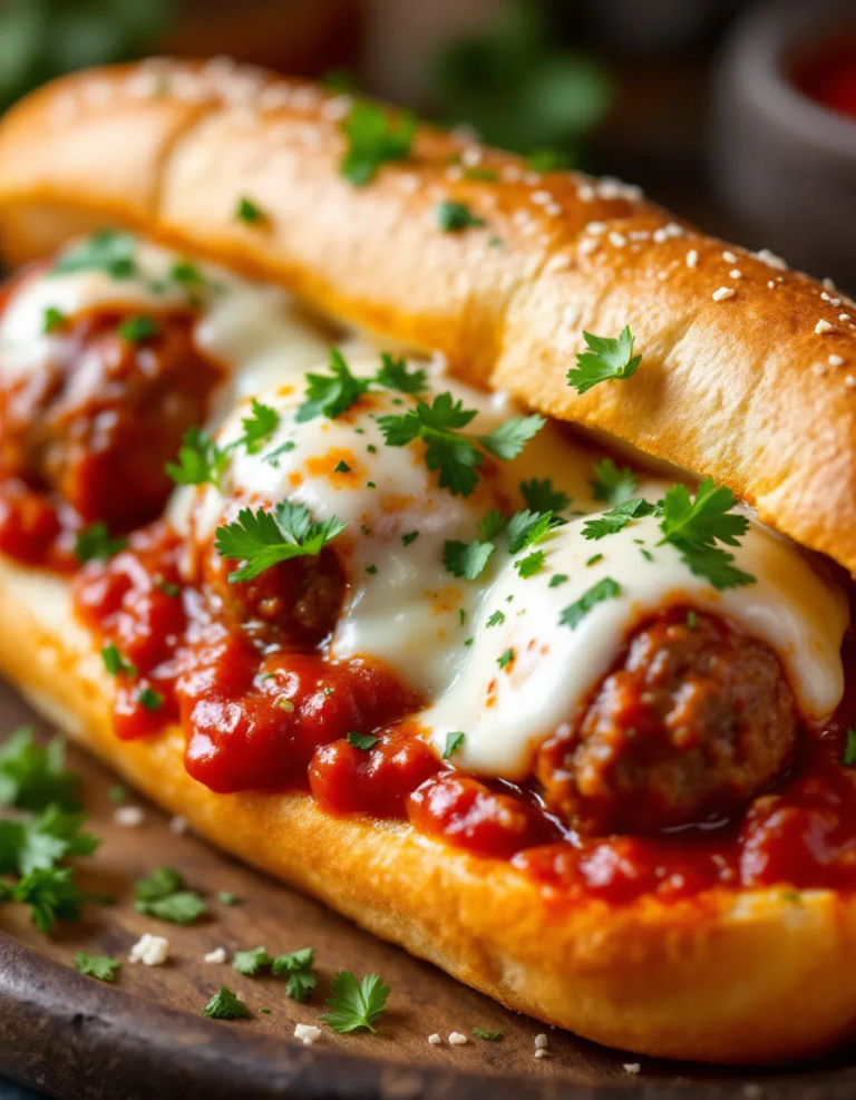 Easy Meatball Subs with Marinara – Perfect for Dinner