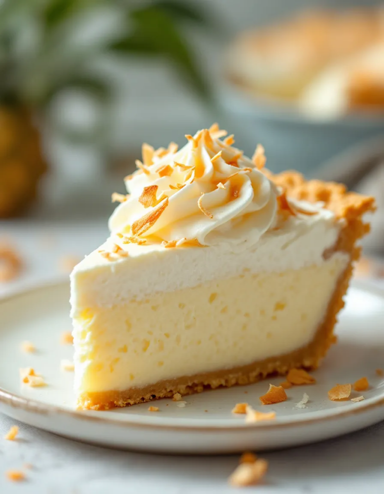 Classic Old-Fashioned Coconut Cream Pie – Rich and Creamy