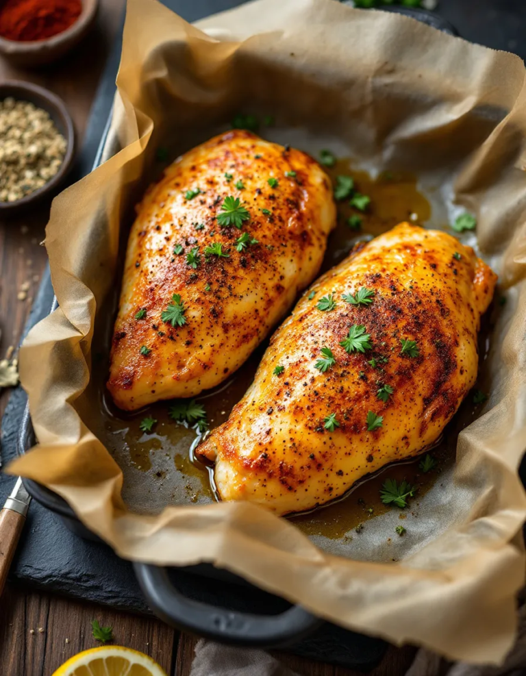 Easy Oven Baked Chicken Breasts – Juicy and Flavorful