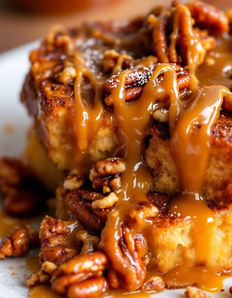 Easy Overnight Pecan Pie French Toast – Perfect for Brunch