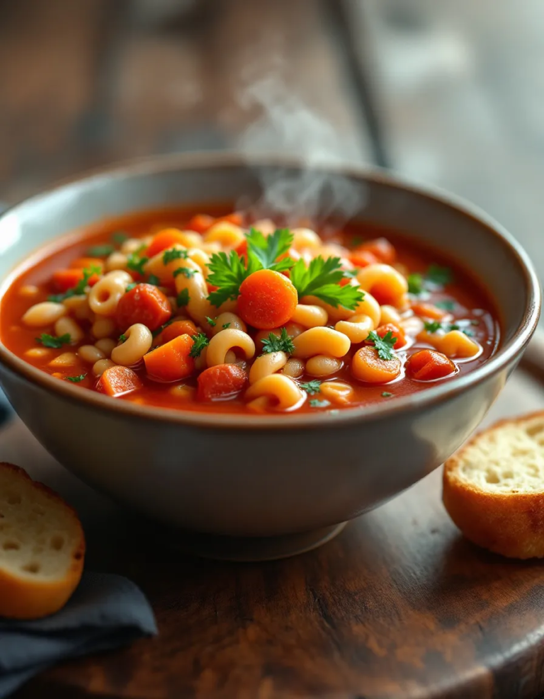 Classic Pasta Fagioli – Hearty and Comforting Italian Soup