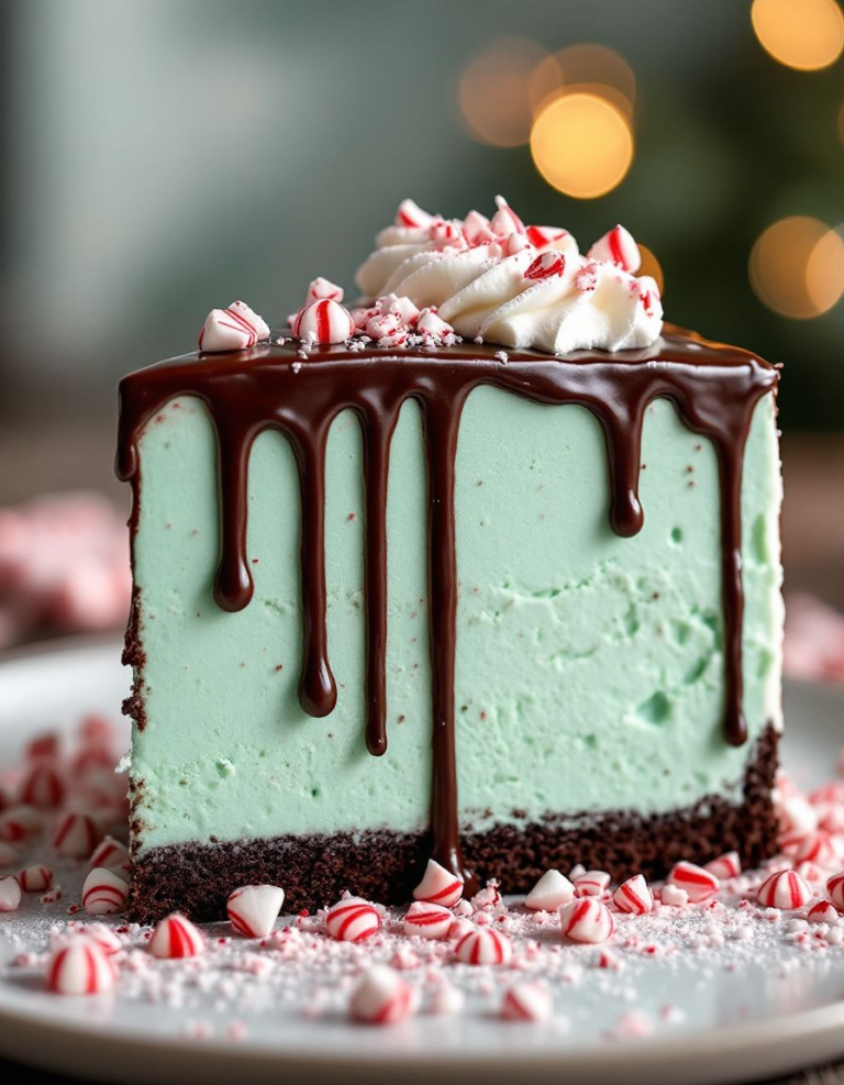 Best Peppermint Ice Cream Cake for Holidays & Gatherings
