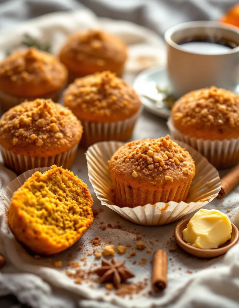 Easy Pumpkin Muffins with Warm Fall Spices