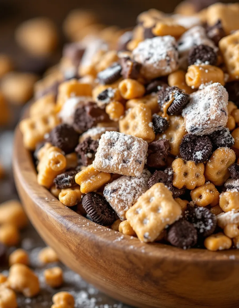 Easy Ritz Bits and Oreo Puppy Chow – Sweet & Salty Snack