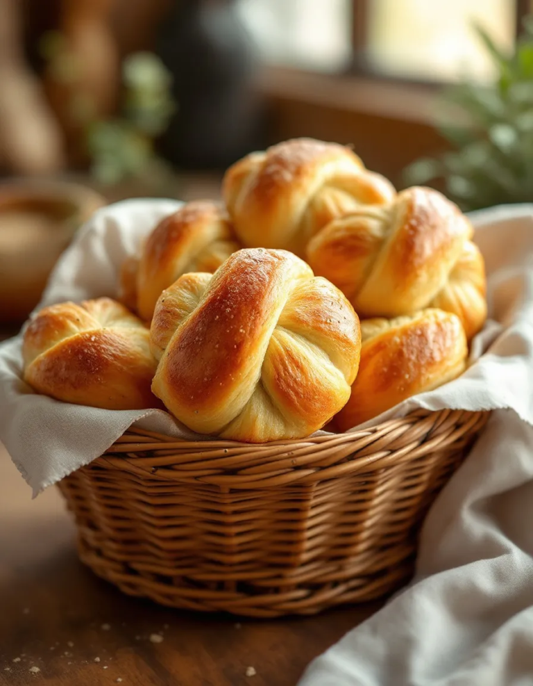 Easy Homemade Garlic Knots – Soft, Buttery, and Delicious