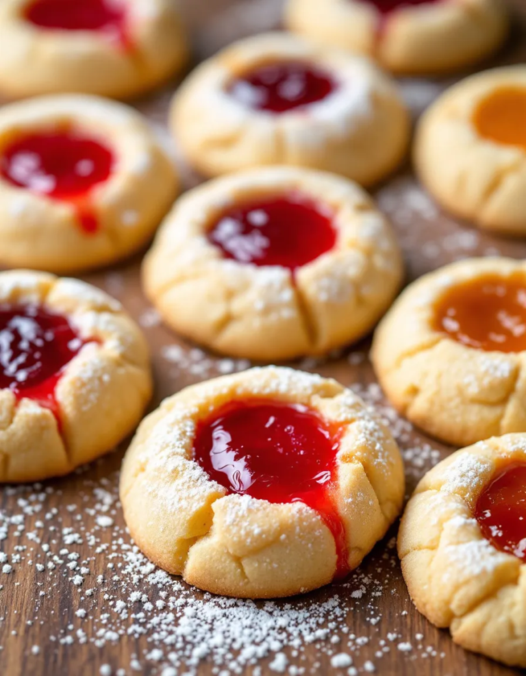 Easy Thumbprint Cookies with Jam – Just 5 Ingredients