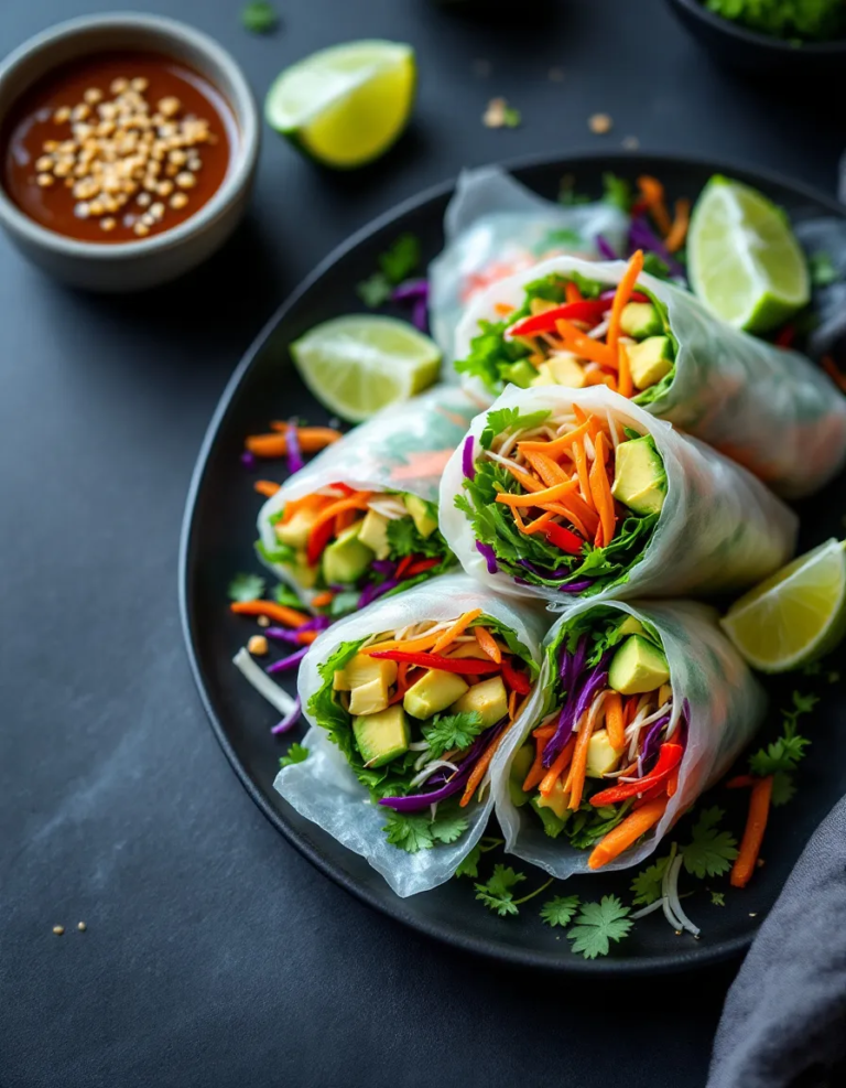 Easy Vegetable Spring Rolls – Perfect Asian Appetizer
