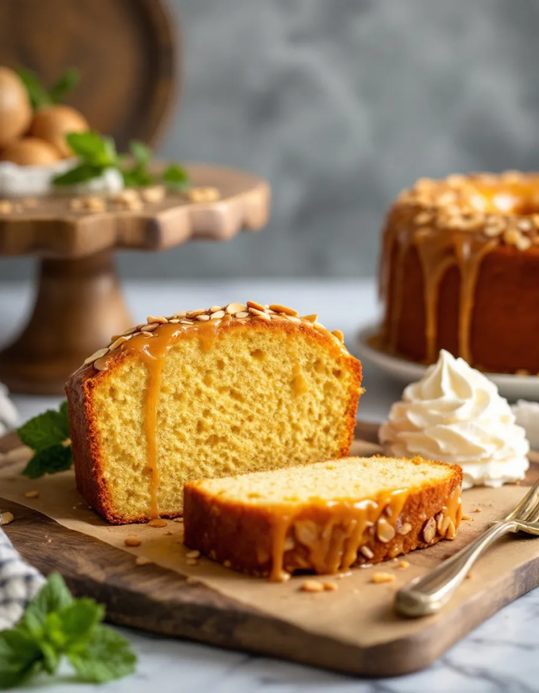 Best Almond Amaretto Pound Cake – Moist & Buttery Recipe