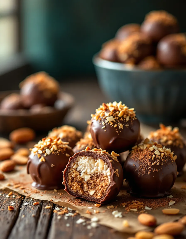 Homemade Almond Joy Truffles – Easy No-Bake Recipe
