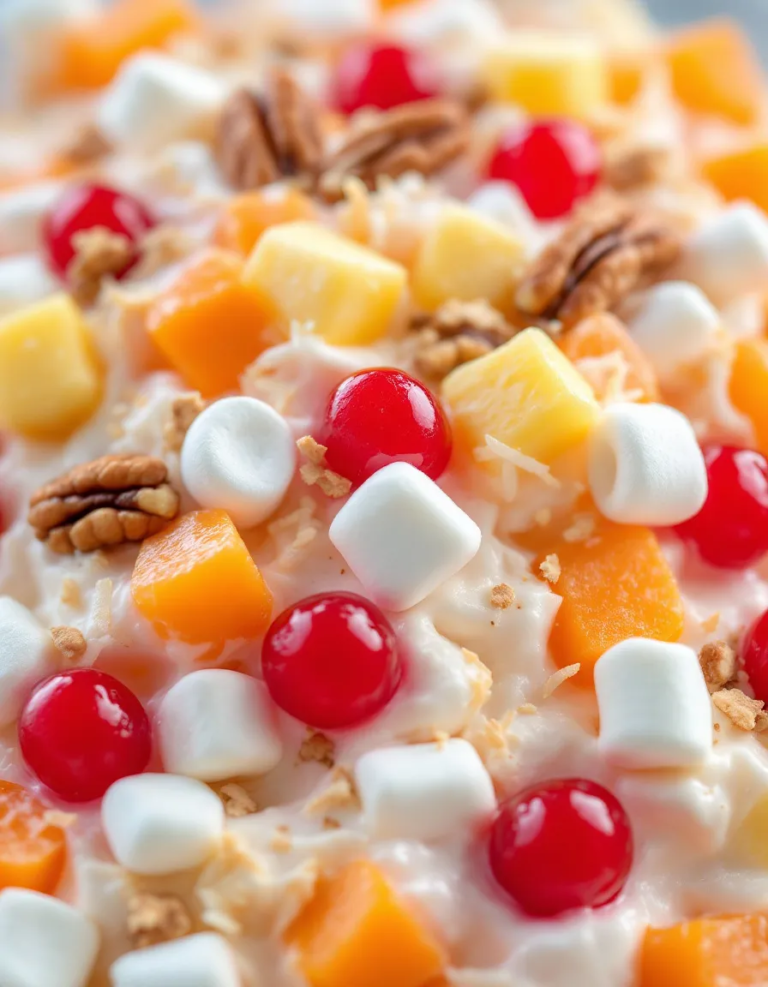 Classic Ambrosia Salad – Easy Homemade Recipe
