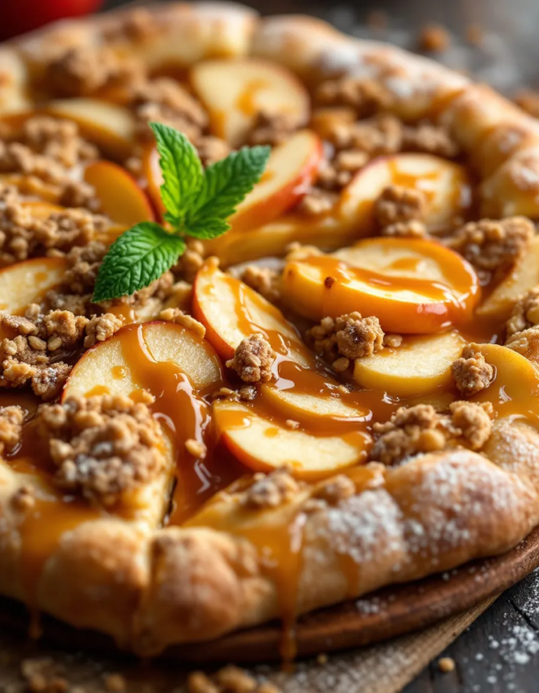 Best Apple Crisp Pizza – Sweet, Crunchy & Irresistible Recipe