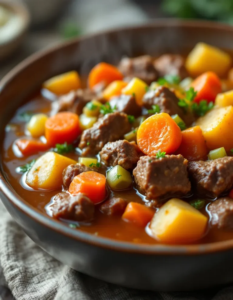 Best Beef Stew Recipe – Easy & Hearty Comfort Food