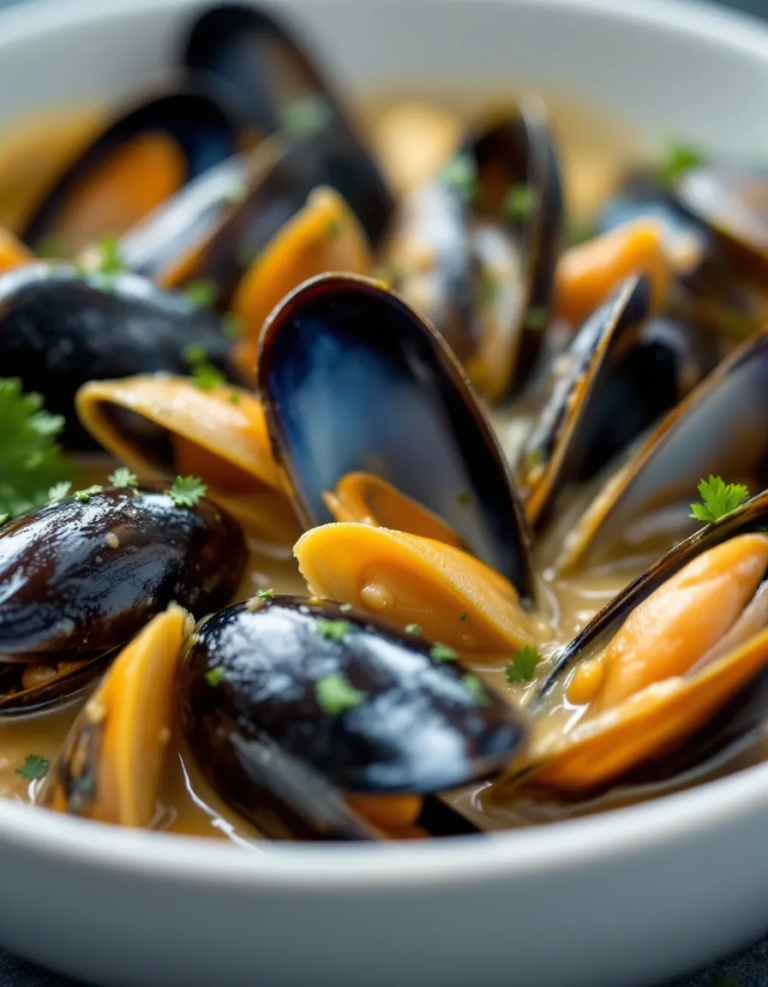 Best Mussels Recipe with White Wine Garlic Sauce – Easy & Flavorful